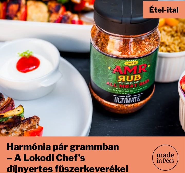 Lokodi Ákos fűszerkeverékeinek sikerei a Nourish Awardson